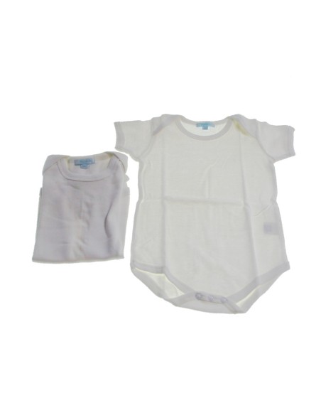 Body infantil color blanc 12 mesos