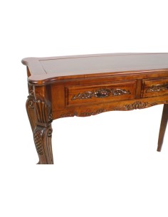 Console en bois avec sculpture en chêne de style classique 2