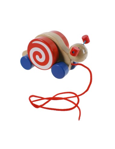 Jeu de corde en forme d'escargot en bois pour garçons filles