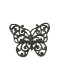 Salvamantel hierro colado forma mariposa para mesa menaje de cocina