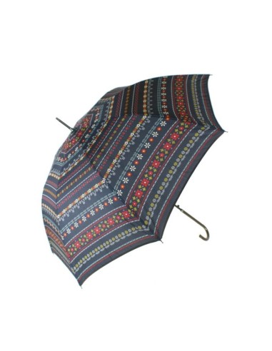 Parapluie de pluie Lady Flower Print Design hippie Ouverture automatique Cadeau pour la fête des mères et un ami Parapluie origi