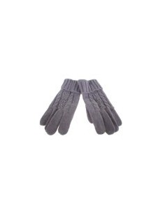 Gants de mitaines d'hiver pour dame couleur lilas style nordique chaud doux pour cadeau original d'hiver 2