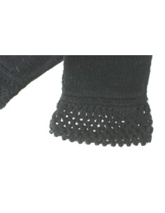 Guantes  mitones de invierno para señora color negro estilo clásico calientes suaves para invierno regalo original 2