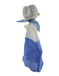 et marionnette mamie avec tête en bois jouet classique et traditionnel pour garçons filles 2