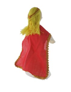 Marioneta y Títere de mano princesa con cabeza de madera juguete clásico y tradicional para niños niñas 2