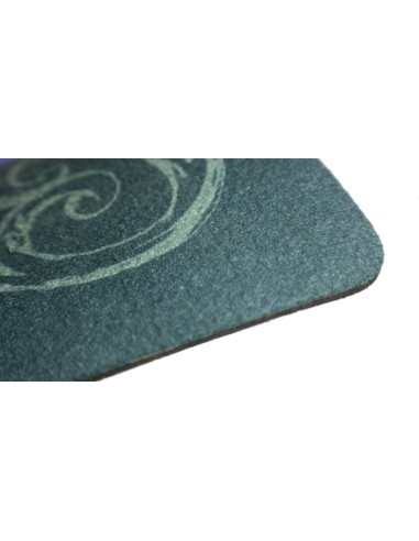 Alfombra felpudo grande de caucho y polyester con dibujo para puerta entrada hogar, jardín o terraza