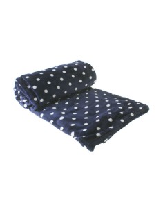 Manta decorativa de lunares para sofá y cama muy suave al tacto