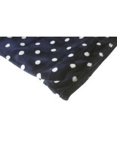 Manta decorativa de lunars per sofà i llit molt suau a el tacte 2