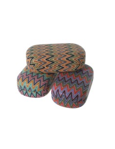 Petite boîte à l'intérieur du design ethnique doublé de pilulier 2
