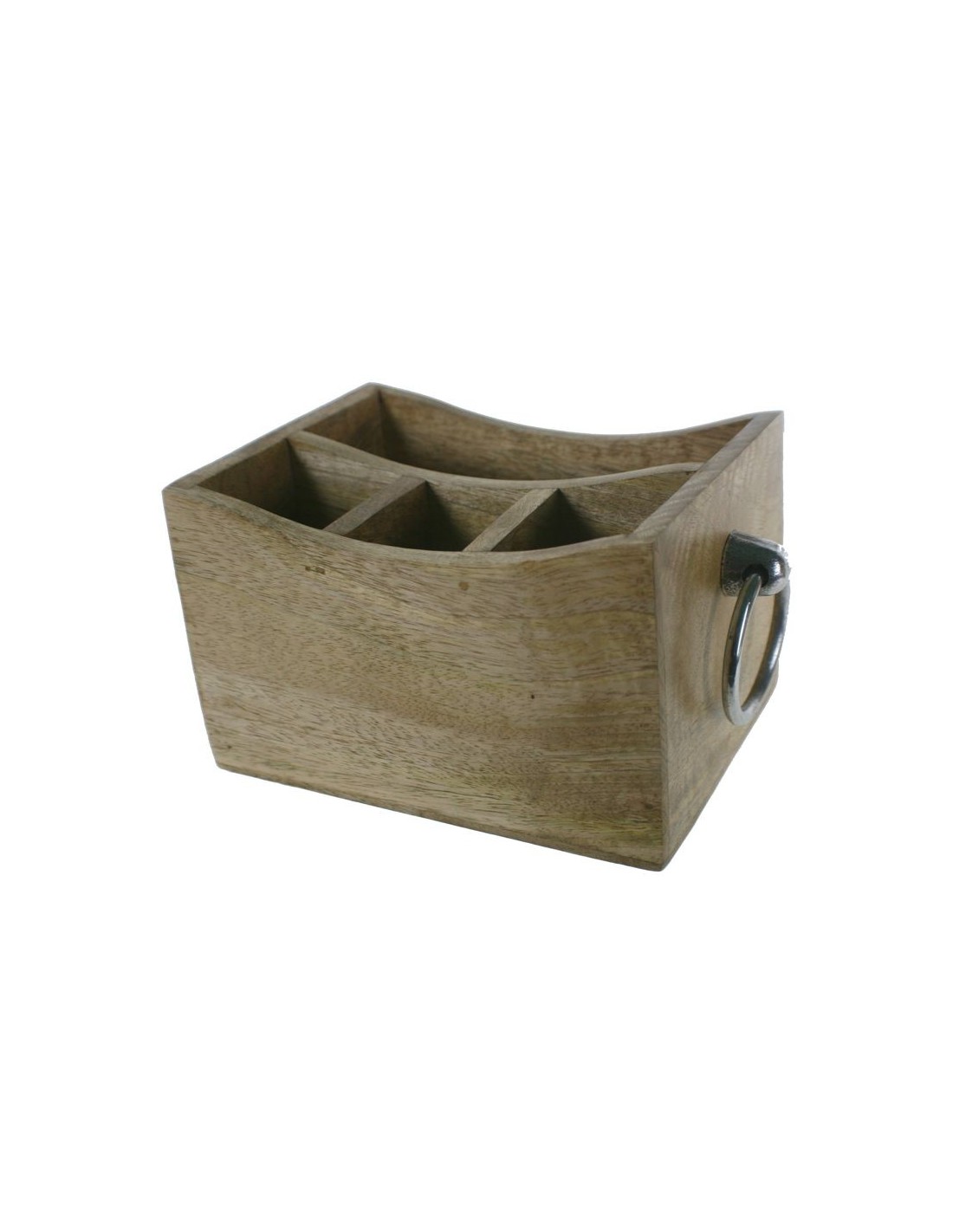 frío Raramente suficiente Caja organizador de madera para multiusos estilo vintage nórdico