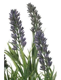 Ramillete Flor artificial lavanda espliego para decoración para el hogar, jardín, terraza. 2