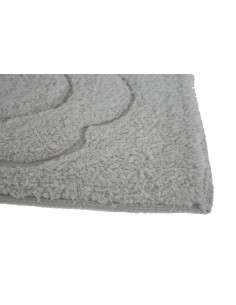 Alfombra alfombrilla de baño y ducha diseño color y beige 2