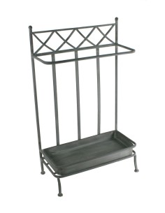 Paraigüer rectangular color gris clar envellit estil vintage llar 2