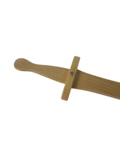 Épée en bois de Roland de Brême accessoire de jeu et déguisements pour garçons et filles. 2